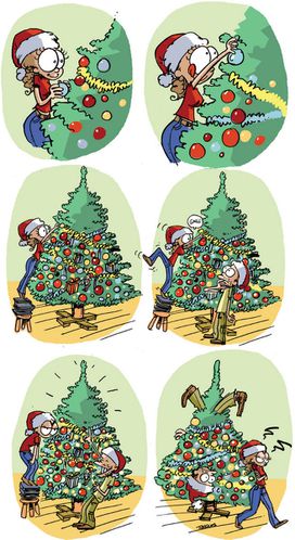 noel boules sapin