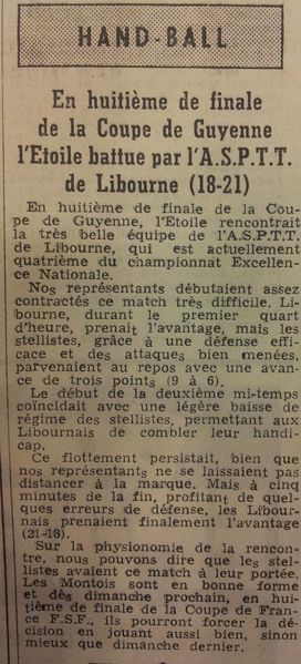 ES Montoise 19-1-1967
