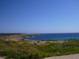 Mer et terre à Lampedusa