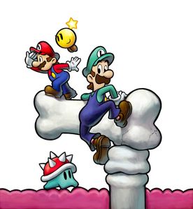 Mario et Luigi voyage au centre de bowser Os