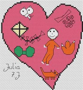 Julia 7 J. stickt Meg