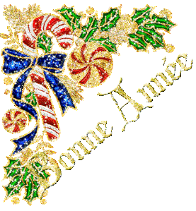 voeux noeuds et houx scintillants