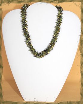 Colliers perles & métal 5943