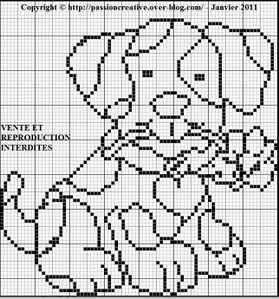 chien monochrome