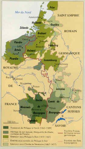 La Bourgogne en 1477