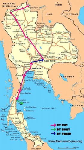 Itinerary Thailand