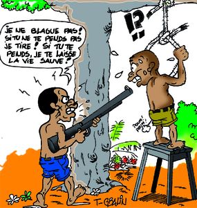 photo blague ivoirienne