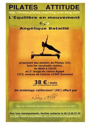 flyer pilates Agapè janvier 2012