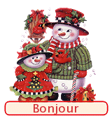 bonjour bonhomme de neige