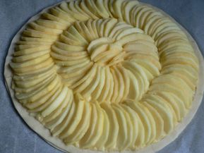 Tarte fine aux pommes (2)