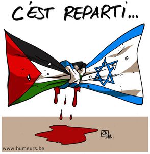 cleach humeur 732 israel palestine