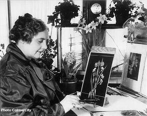 Jeanne au travail