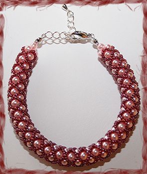 Bracelets perles & métal 5541