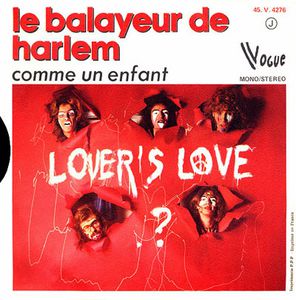 LOVER'S LOVE 45T Le-Balayeur-de-Harlem