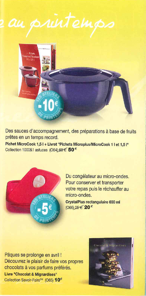 PROMO 4 AVRIL 2013