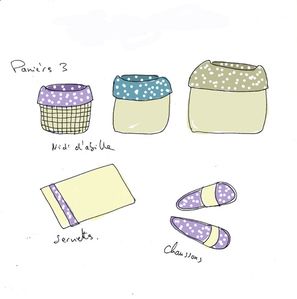 dessin panieres