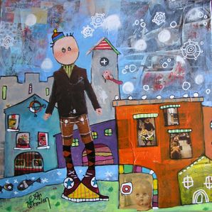 2010 TM # Le Petit Jeune Homme de Marque # 40x40