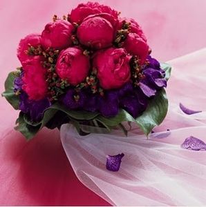 bouquet violet