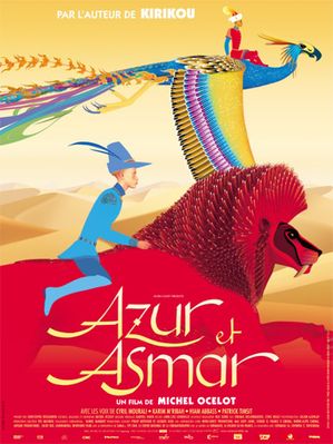 affiche azur et asmar