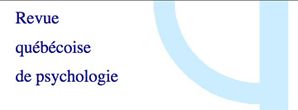 Logo Revue québéquoise de psychologie