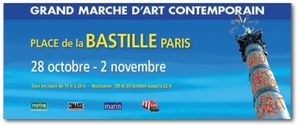 marché de l'art contemporain bastille