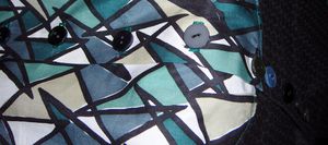 salopette noire et verte detail boutons (2)