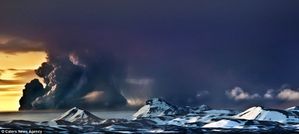 nuage cendres et pluie