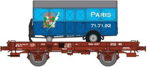 UAICF CT MODELISME- 100607 - WAGON UFR UAICF 01