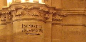 Crue de 1910, Conciergerie, Paris Crue de 1910, Conciergerie, Paris