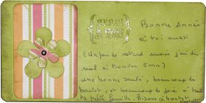 carte voeux bernadette 2010