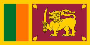 Flagge von Sri Lanka