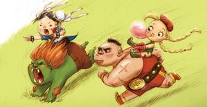 Baby Street Fighter