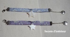 Bracelets étoile liberty pour petites filles sages