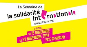 semaine de la solidarité internationale