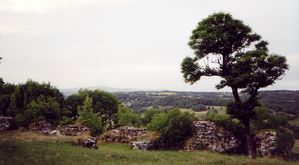 mur vestiges château