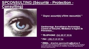 CARTE DE VISITE - SPCONSULTING (Sécurité - Protection - C