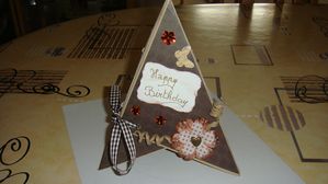 Carte Anniversaire Le Blog Le Scrap De Carine