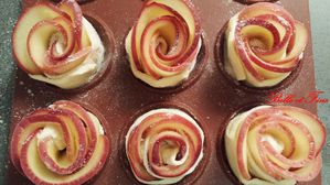 Tartelette fleur aux pommes 5