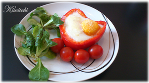 Oeuf cocotte habit de poivron 2