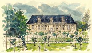 AQUARELLE CHÂTEAU JOINVILLE