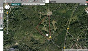 parcours 1km bois clamart