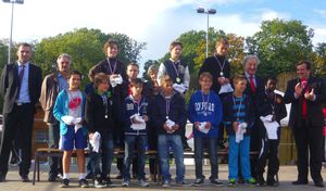 Podium 6èmes garçons