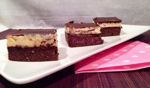 Bouchées chocolatées façon cheesecake