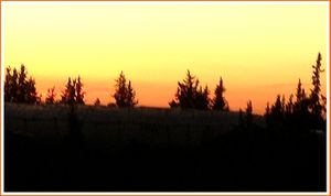 coucher de soleil Maroc