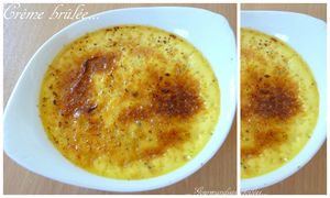 Creme brulée à la vanille
