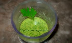 saumon au pesto de persil d'Albérie.2