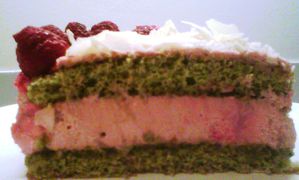 part framboise matcha
