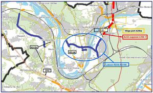 Carte liaison RD30-RD190