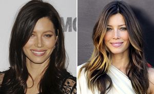 hbz,jessica,biel,hair,color