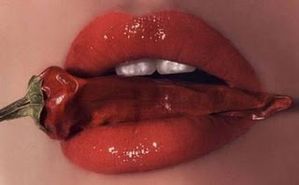 bouche rouge